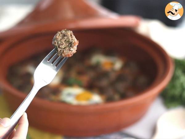 Tajine van kefta (gehaktballetjes met specerijen en kruiden) - Voorbereiding stap 8