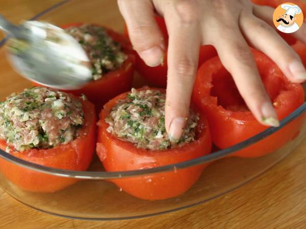 Snel en makkelijk gevulde tomaten - Voorbereiding stap 5