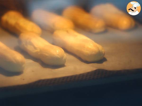 Chocolade éclairs (stap-voor-stap instructies) - Voorbereiding stap 10