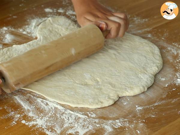 Fougasse met spek en uien - Voorbereiding stap 3