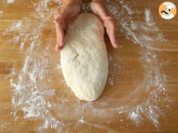 Fougasse met spek en uien - Voorbereiding stap 6