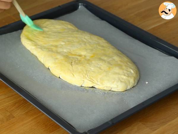 Fougasse met spek en uien - Voorbereiding stap 7