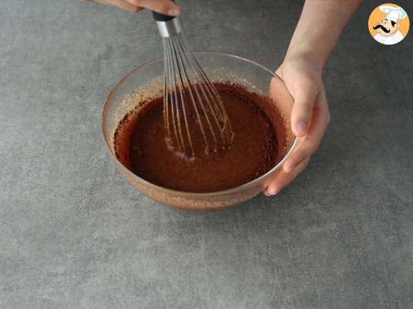 Chocoladecake met peren - Voorbereiding stap 3