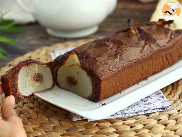 Chocoladecake met peren - Voorbereiding stap 6