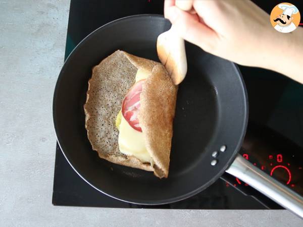 Boekweitgalette met raclettekaas - Voorbereiding stap 3