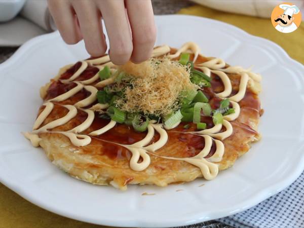 Okonomiyaki - Japanse omelet - Voorbereiding stap 6