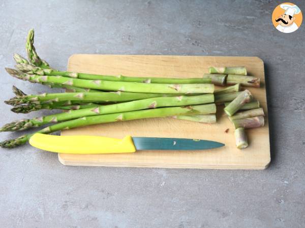 Asperges met mousselinesaus - Voorbereiding stap 1