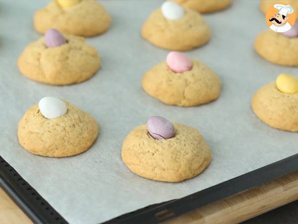 Koekjes met restjes paaschocolade - Voorbereiding stap 3