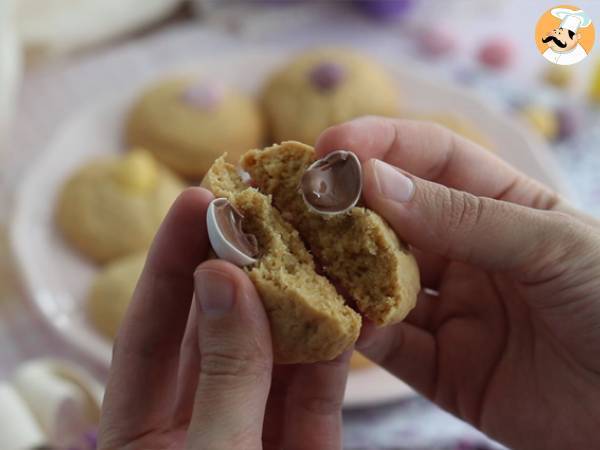 Koekjes met restjes paaschocolade - Voorbereiding stap 4