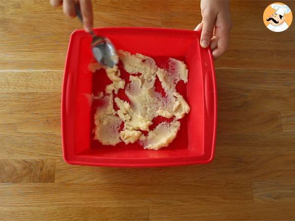 Gâteau renversé met mirabellen en amandelen - Voorbereiding stap 1