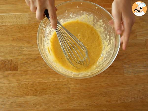 Gâteau renversé met mirabellen en amandelen - Voorbereiding stap 3