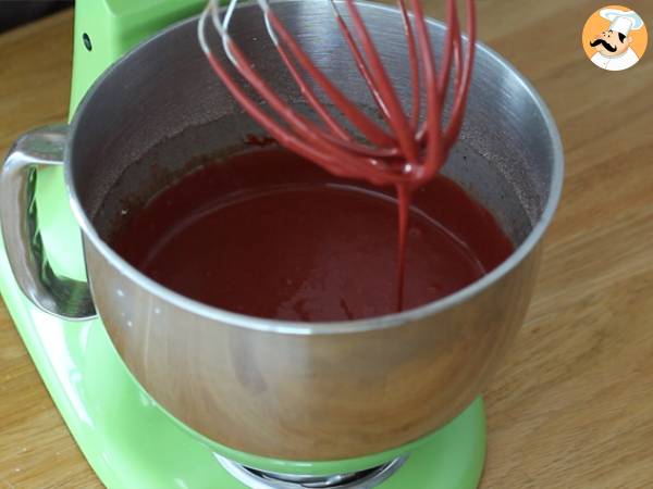 Rood fluwelen cake - Voorbereiding stap 4