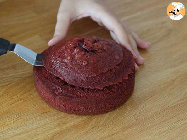 Rood fluwelen cake - Voorbereiding stap 8