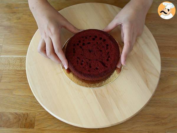 Rood fluwelen cake - Voorbereiding stap 9