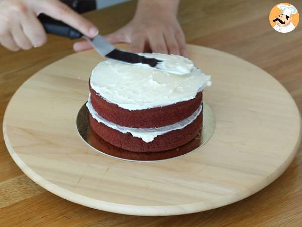 Rood fluwelen cake - Voorbereiding stap 10