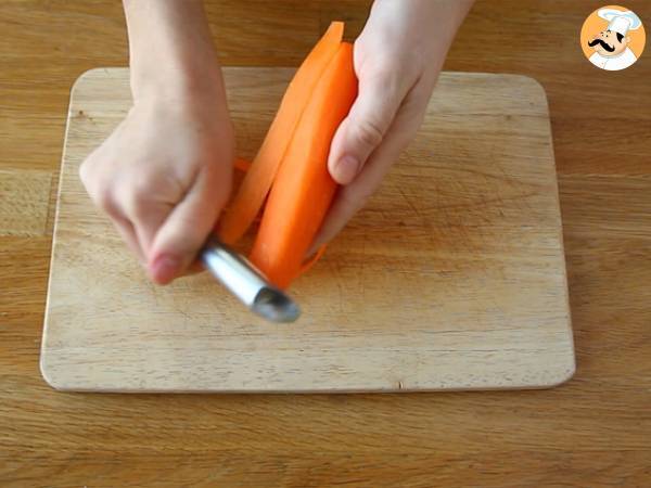 Vegetarische loempia's met rode kool en zoete aardappel - Voorbereiding stap 3