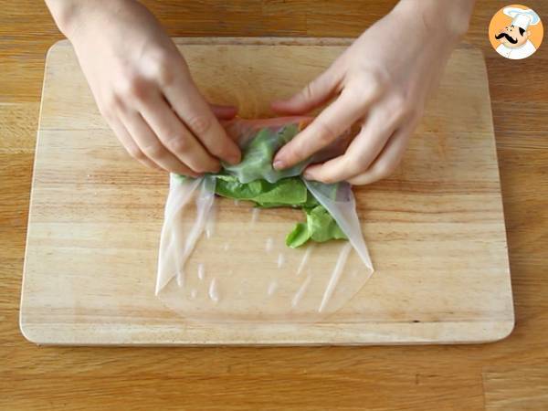 Vegetarische loempia's met rode kool en zoete aardappel - Voorbereiding stap 6