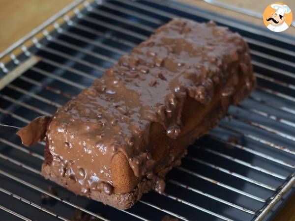 Marmeren biscuit met amandelglazuur - Voorbereiding stap 10