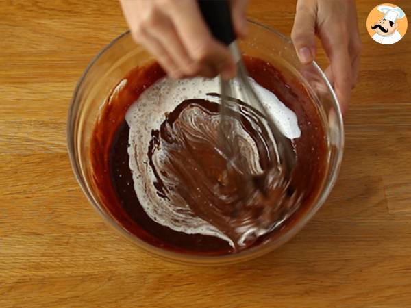 Chocoladecake in de magnetron in 5 minuten. - Voorbereiding stap 3