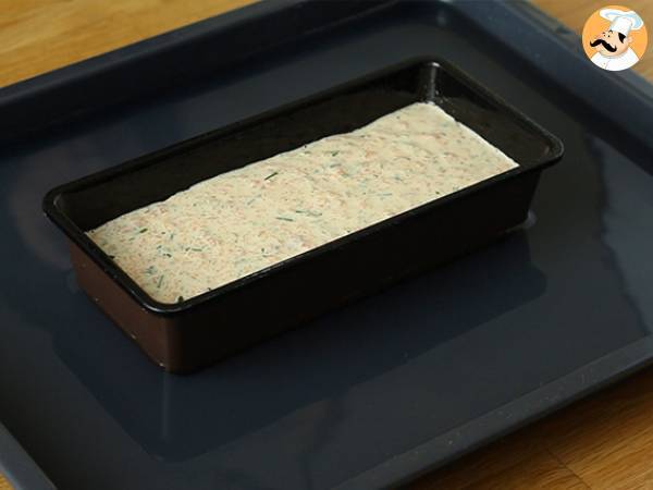 Terrine van verse zalm en gerookte zalm - Voorbereiding stap 3