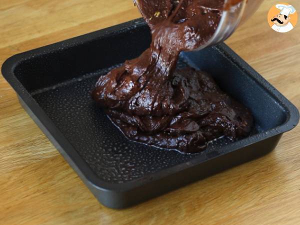 Avocado en chocolade brownie zonder boter - lactosevrij - Voorbereiding stap 3