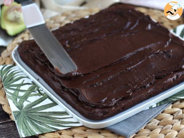 Avocado en chocolade brownie zonder boter - lactosevrij - Voorbereiding stap 5