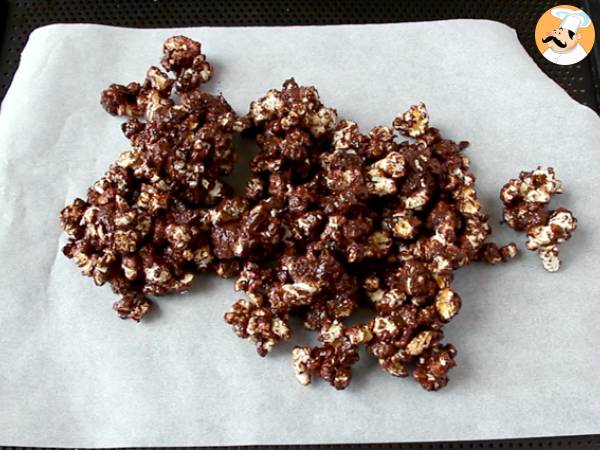 Chocolade popcorn en marshmallow - Voorbereiding stap 6