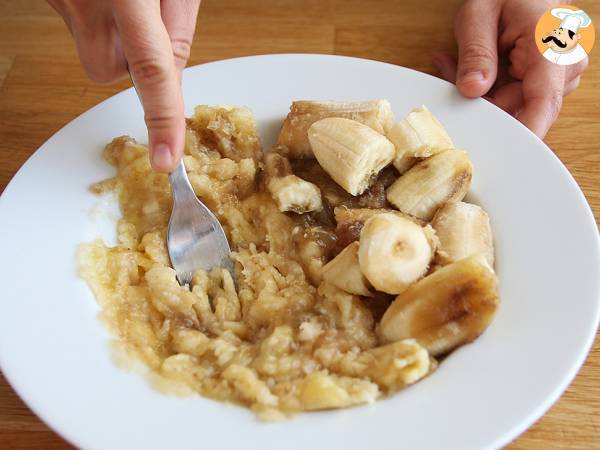 Suikervrije bananencake - Bananenbrood - Voorbereiding stap 1