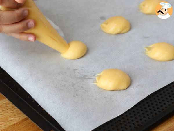 Chouquettes, soezen met parelsuiker - Voorbereiding stap 3