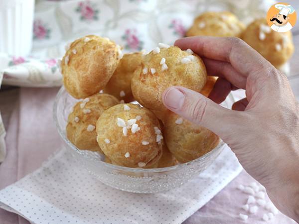 Chouquettes, soezen met parelsuiker - Voorbereiding stap 6