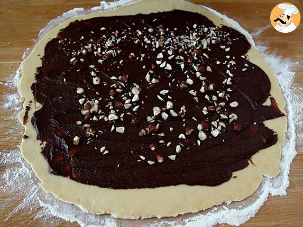 Chocolade- en hazelnootbabka - Voorbereiding stap 5