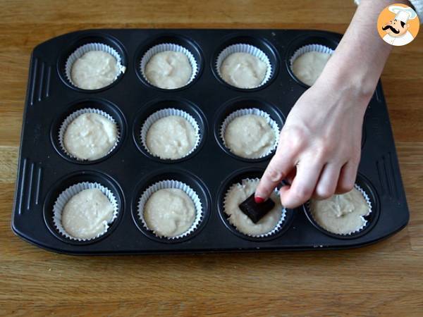 Muffins met chocoladehart - Veganistisch en glutenvrij - Voorbereiding stap 3