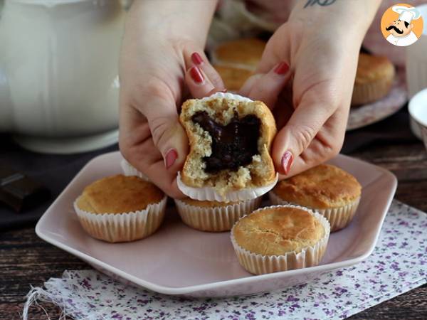 Muffins met chocoladehart - Veganistisch en glutenvrij - Voorbereiding stap 4