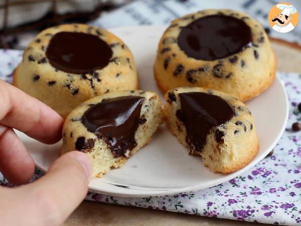 Chocolade tijgergebakjes - krokante ganache - Voorbereiding stap 9