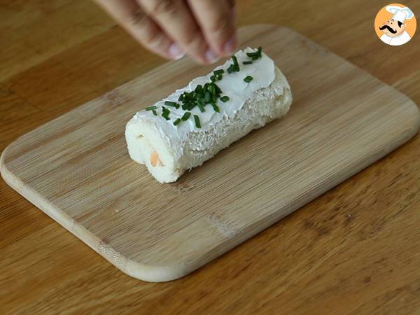 Toasts van de kerstboomstam - Voorbereiding stap 4