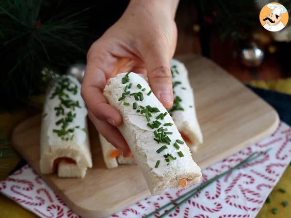 Toasts van de kerstboomstam - Voorbereiding stap 5