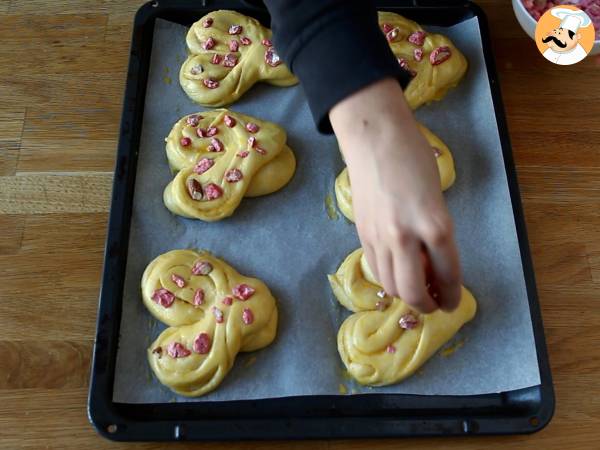 Extra zachte hartenbroodjes voor Valentijnsdag - Voorbereiding stap 11