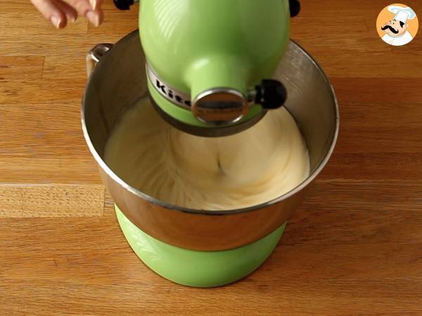 Paas Bundt cake met citroen en witte chocolade - Voorbereiding stap 1