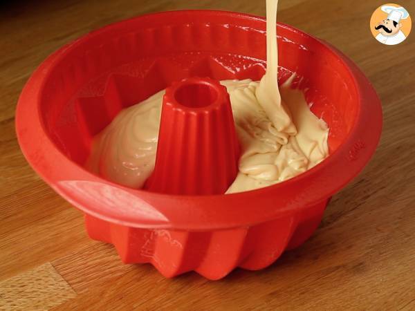 Paas Bundt cake met citroen en witte chocolade - Voorbereiding stap 4