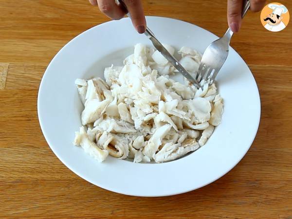 Bacalhau à Brás van Petitchef - Voorbereiding stap 2