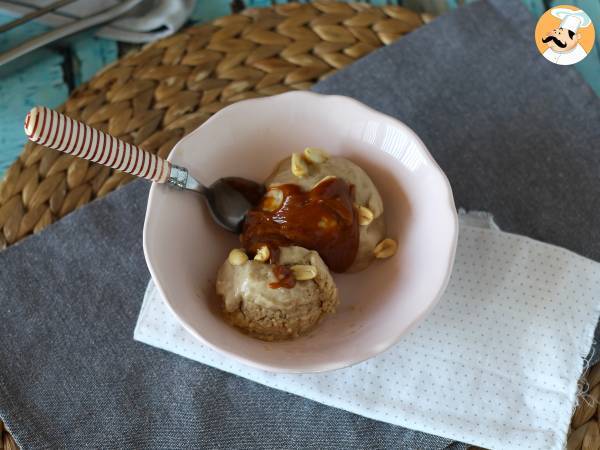 Lekker bananenroomijs, vegan ijs met bananen! Geen ijsmachine - Voorbereiding stap 4