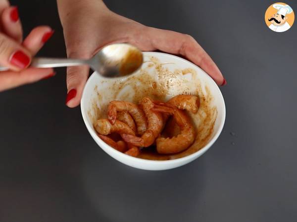 Garnalen- en mangogrutjes voor een zoet en hartig aperitief - Voorbereiding stap 2