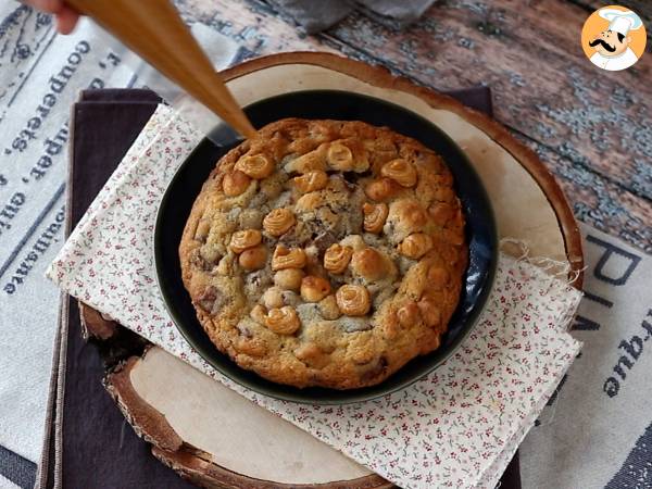 XXL hazelnoot-, melkchocolade- en pralinékoekjes - Voorbereiding stap 7