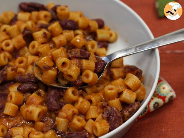 Pasta e fagioli, het snelle en romige recept - Voorbereiding stap 6