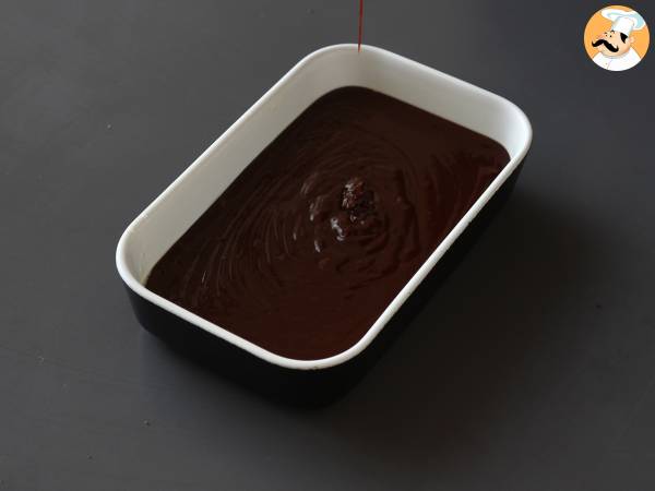 EXTRA FONDANT chocolade en kastanje roomtaart met slechts 4 ingrediënten - Voorbereiding stap 3