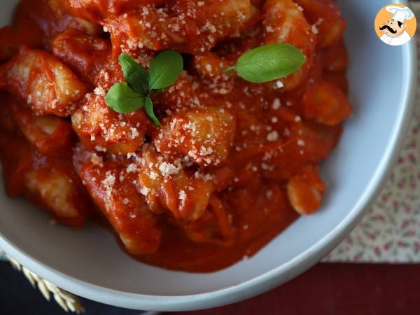 Gnocchi alla Sorrentina in de koekenpan: het snelle en lekkere recept waar iedereen dol op is! - Voorbereiding stap 11