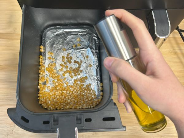 Popcorn in de Air Fryer, het kan! - Voorbereiding stap 3