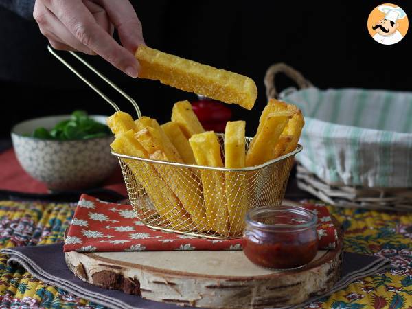 Schuldvrije gebakken polenta: knapperig, goudkleurig en perfect in de Air Fryer! - Voorbereiding stap 7