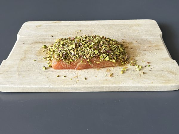 Zalm in pistachekorst - Voorbereiding stap 4