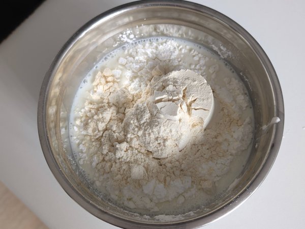 Super eiwitrijke weivla, snel te maken! - Voorbereiding stap 1